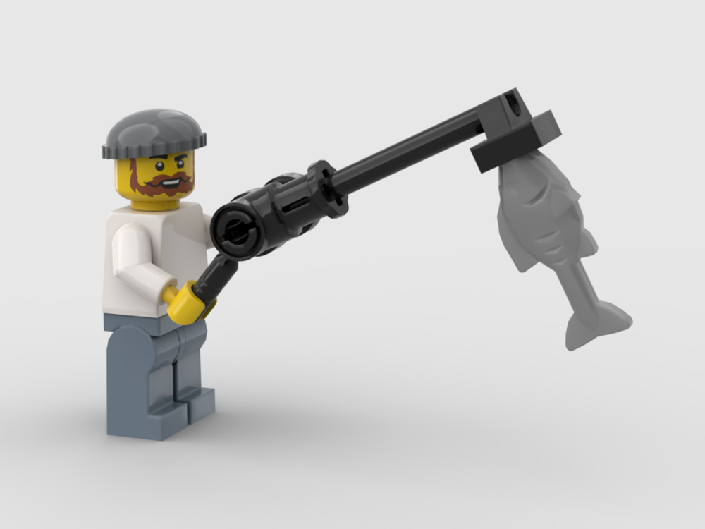Lego Fisherman