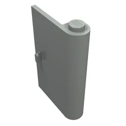 Door 1 x 3 x 4 Right / Light Gray