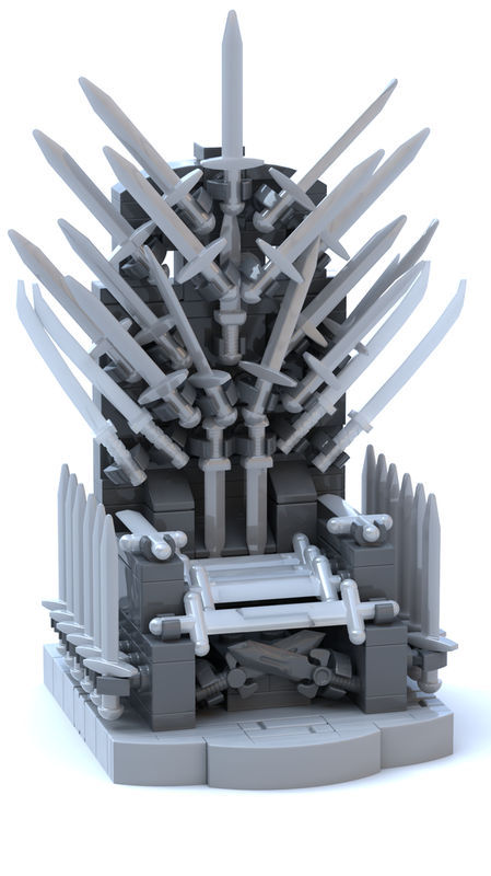 Lego Iron Throne