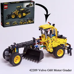 Volvo G60 Motor grader (42209 Volvo L120 Electric Wheel Loader b-model)