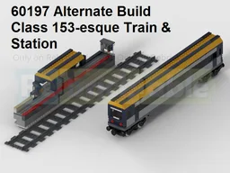 60197 Alternate Build - Class 153-esque Diesel Railcar Train & Station