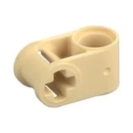 Technic Axle and Pin Connector Perpendicular / Tan