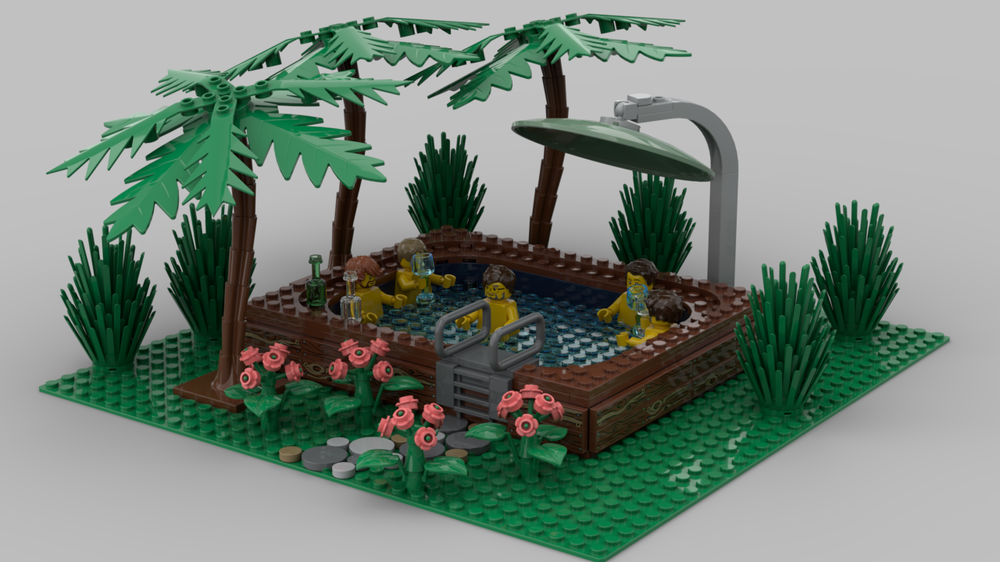 Lego Outdoor Swimming Pool