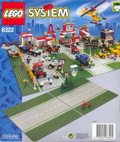 Lego Straight Road Plates