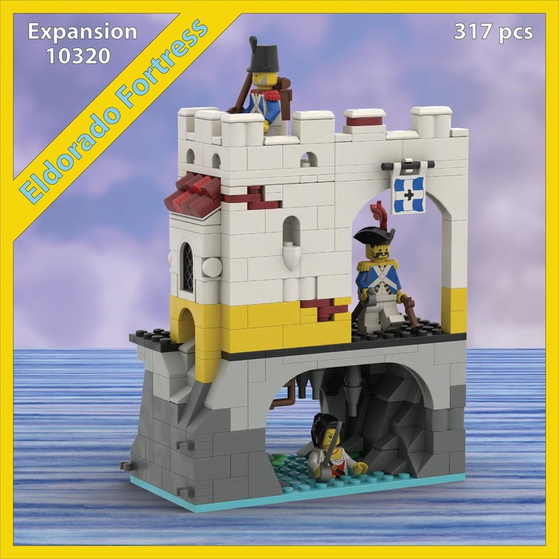 Lego Central Tower Expansion: Eldorado Fortress 10320