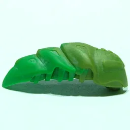 Large Figure Accessory, Rahkshi Kraata Stage 1 with Marbled Green Tail Pattern / Pearl Lime