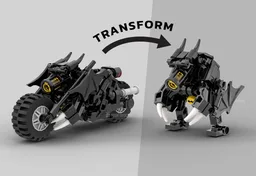 Batbike-Batmobile