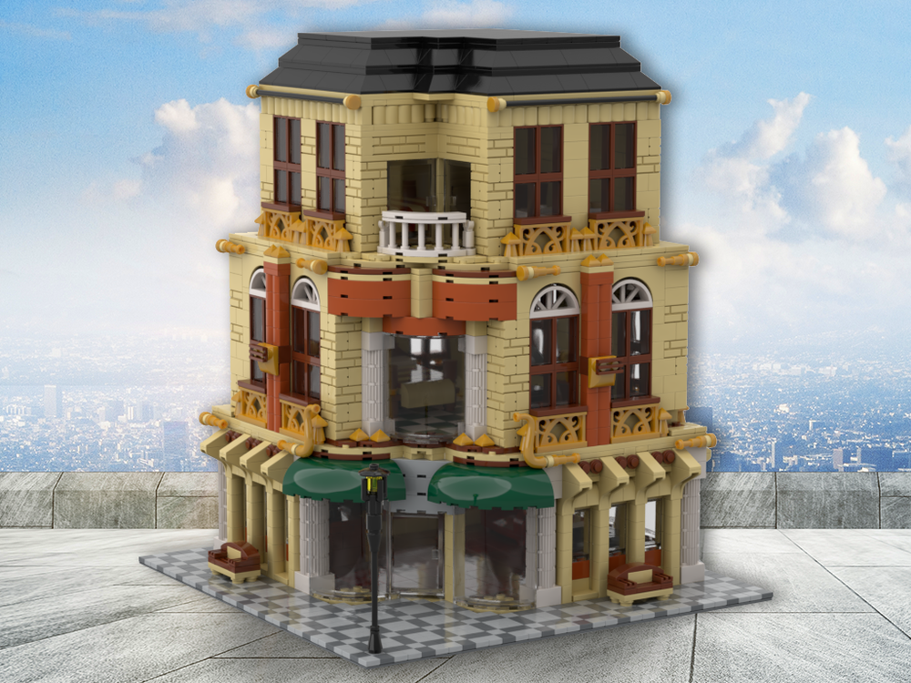 Lego Modular Luxury Hotel Building