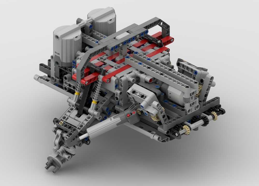 Lego HORT Series 7 - Driven & Steerable Axle with Independent Suspension