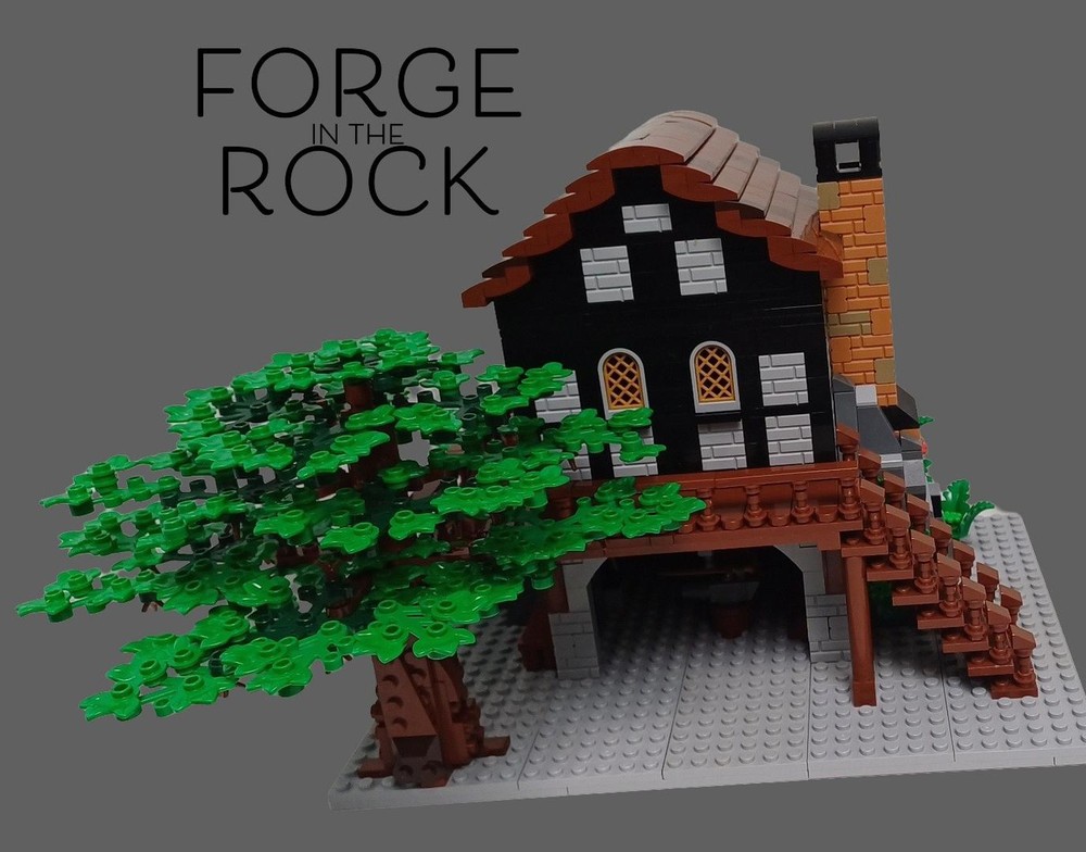 Lego Forge in the rock