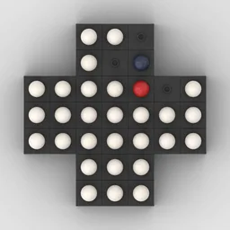 Kong Ming Qi (Peg Solitaire)