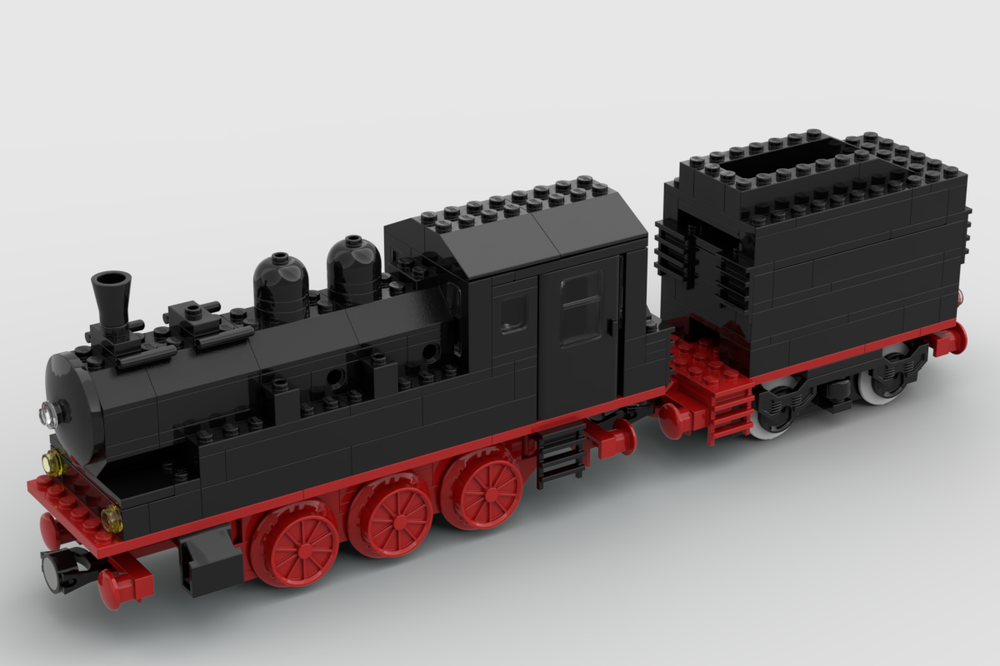 Lego 7750-1 Steam Engine Overhaul PF