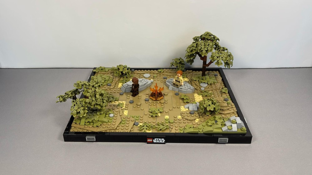Lego Ahsoka’s Decision Scene Diorama