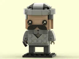 Hercule Poirot BrickHeadz (David Suchet Version)