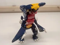 Flying hammer-head shark