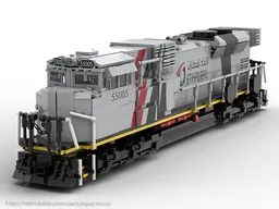 SD70ACS Etihad Rail