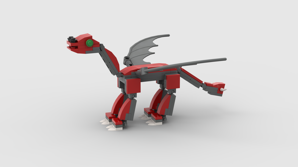 Lego Red Dragon