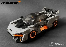 McLaren Senna - Speed Champions 8 Studs wide