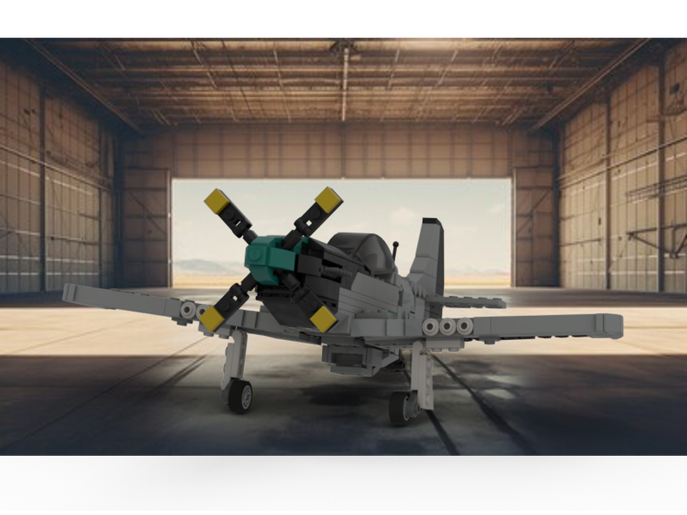 Lego North American P-51D Mustang