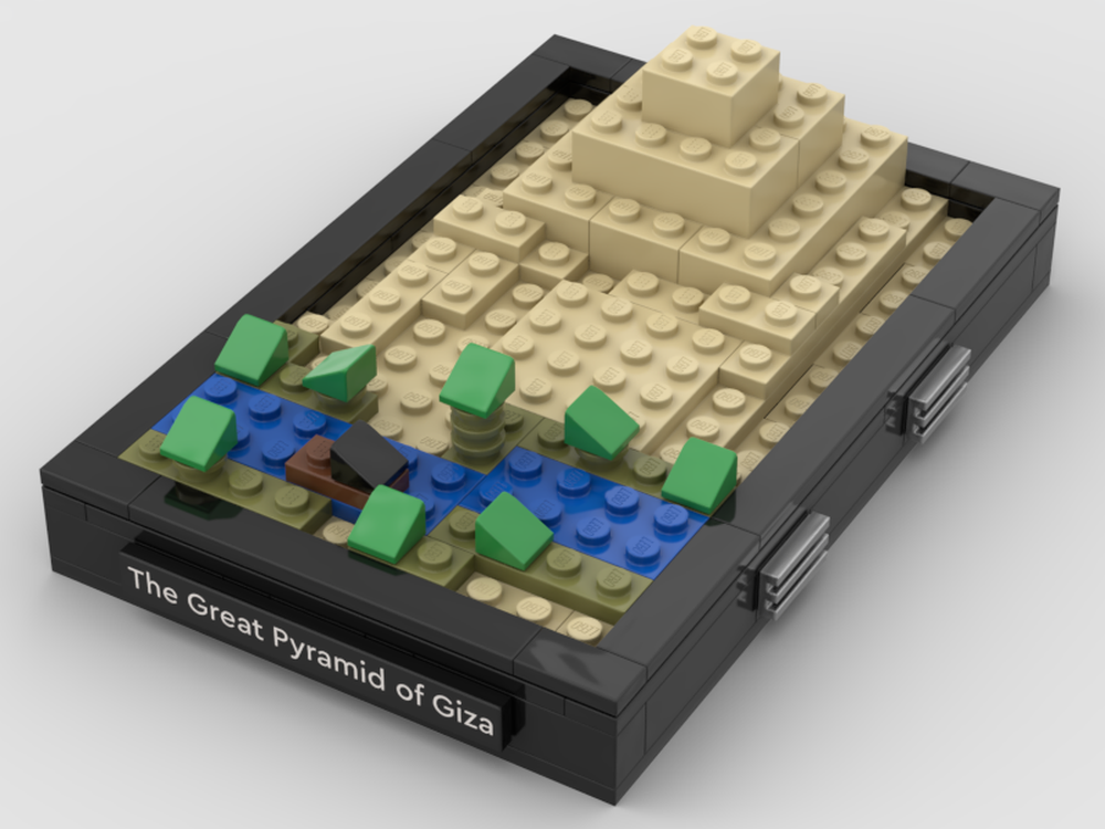 Lego Micro Pyramid of Giza MOC