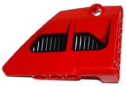 Technic, Panel Fairing #14 Large Short Smooth, Side B with 2 Air Intakes Pattern (Sticker) - Set 8070