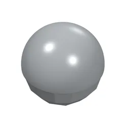 Technic Ball Joint / Light Bluish Gray