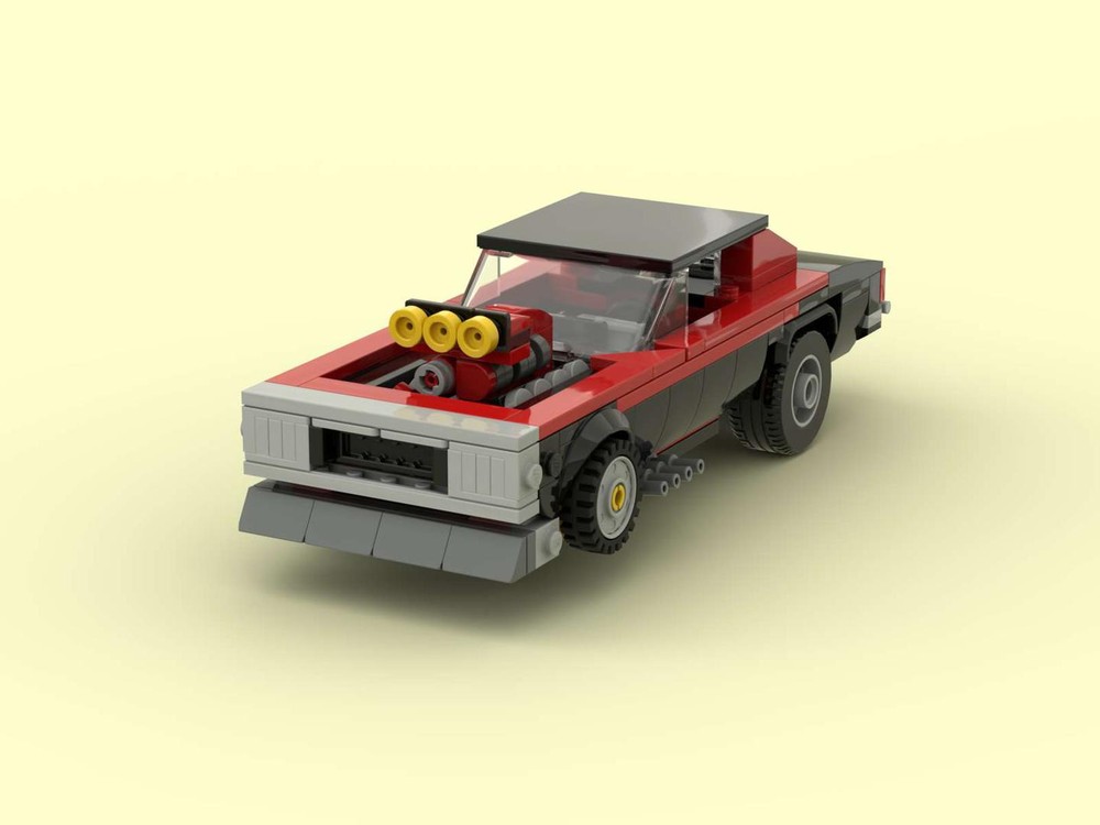 Lego 8 Wide Funny Car
