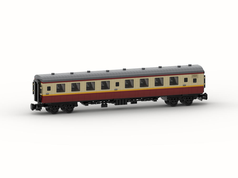 Lego British Railways Mk.1 2nd Class Passenger Coach (8w)
