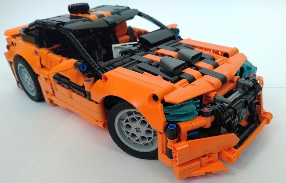Lego Orange Boom