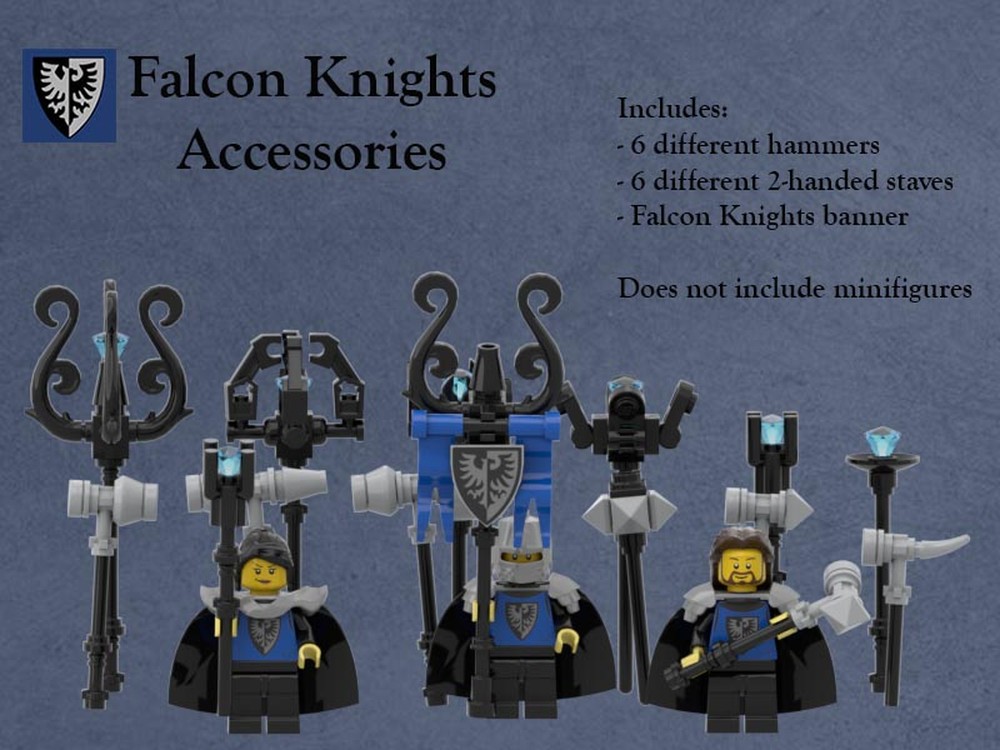 Lego Falcon Knight Accessories pack