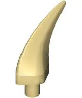 Animal Body Part, Barb / Claw / Tooth / Talon / Horn, Medium / Tan