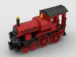 4-4-0 Steam Locomotive