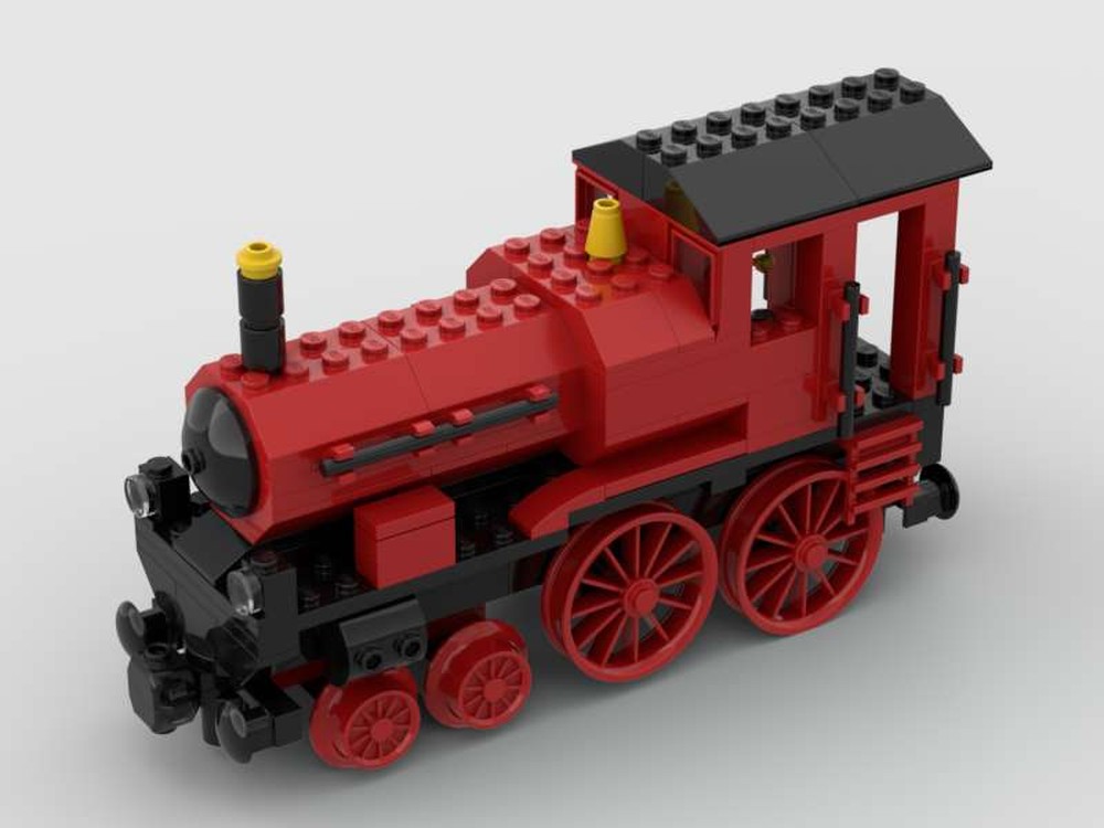 Lego 4-4-0 Steam Locomotive