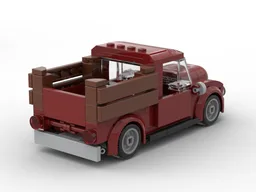 10290 Classic Pickup - Minifigure Scale