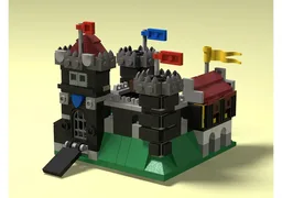 Black Knights castle Microscale