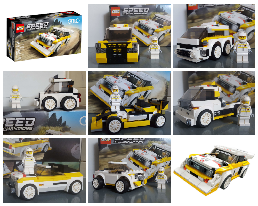 Lego 76897 Instructions pack 7 in 1 - Alternate builds