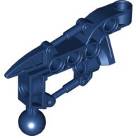 Lego Large Figure Skeletal, Limb, Angular with Ball Joint (Toa Hordika) / Dark Blue
