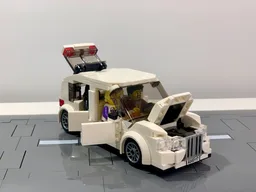 Compact car #3 | hatchback | 6-wide | Minifigure-friendly