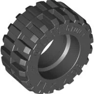 Tyre 30.4 x 14 Offset Tread [Centre Band] / Black