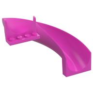 Lego Slide Curved 180° / Dark Pink