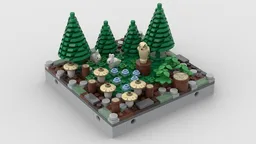 Mini-Medieval-Modulars 55 - "Small Grove"