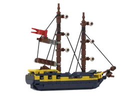 HMS Interceptor – Fabric Sails Edition