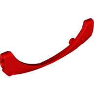 Lego Technic Panel Car Mudguard Arched 13 x 2 x 5, Arched Top / Red