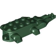 Lego Animal Body Part, Alligator / Crocodile Body / Dark Green
