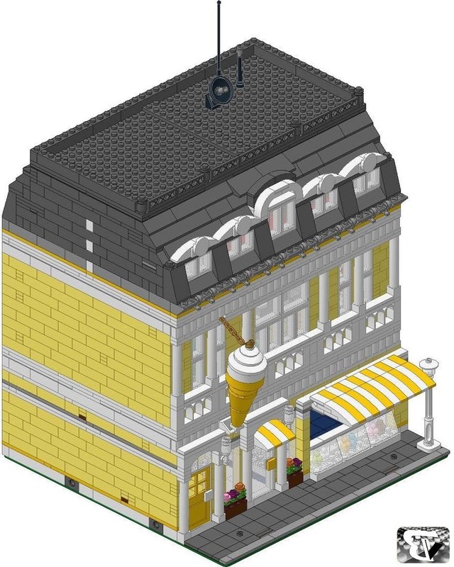 Lego Ice - cream Shop
