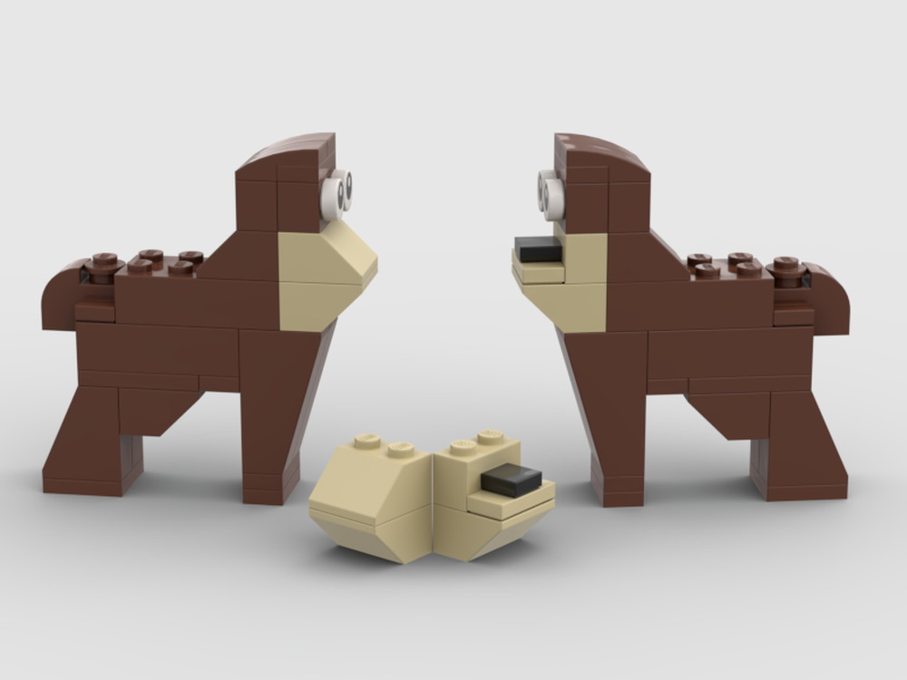 Lego 2 in 1 - Monkey or Mastiff