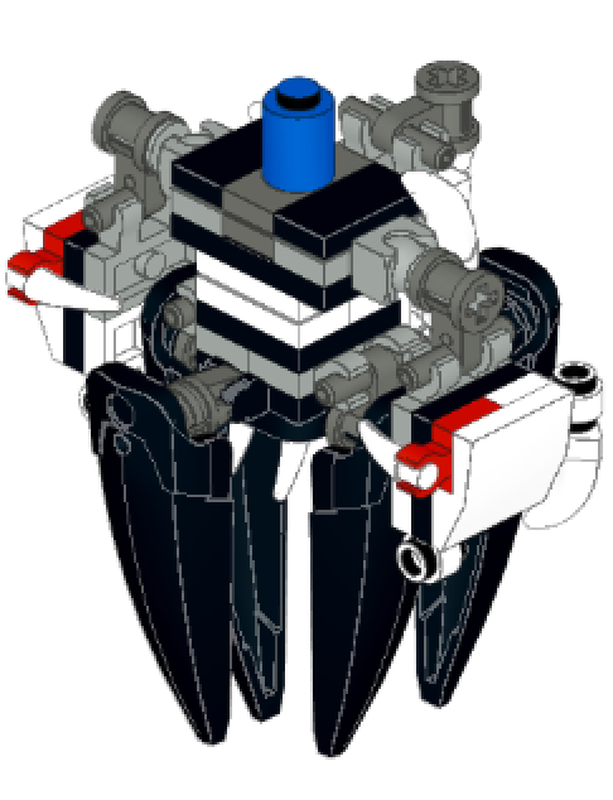 Lego Iron Venom Mech Crawler