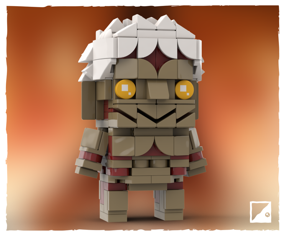 Lego Attack on Titan LEGO Brickheadz MOC ~ Armored Titan