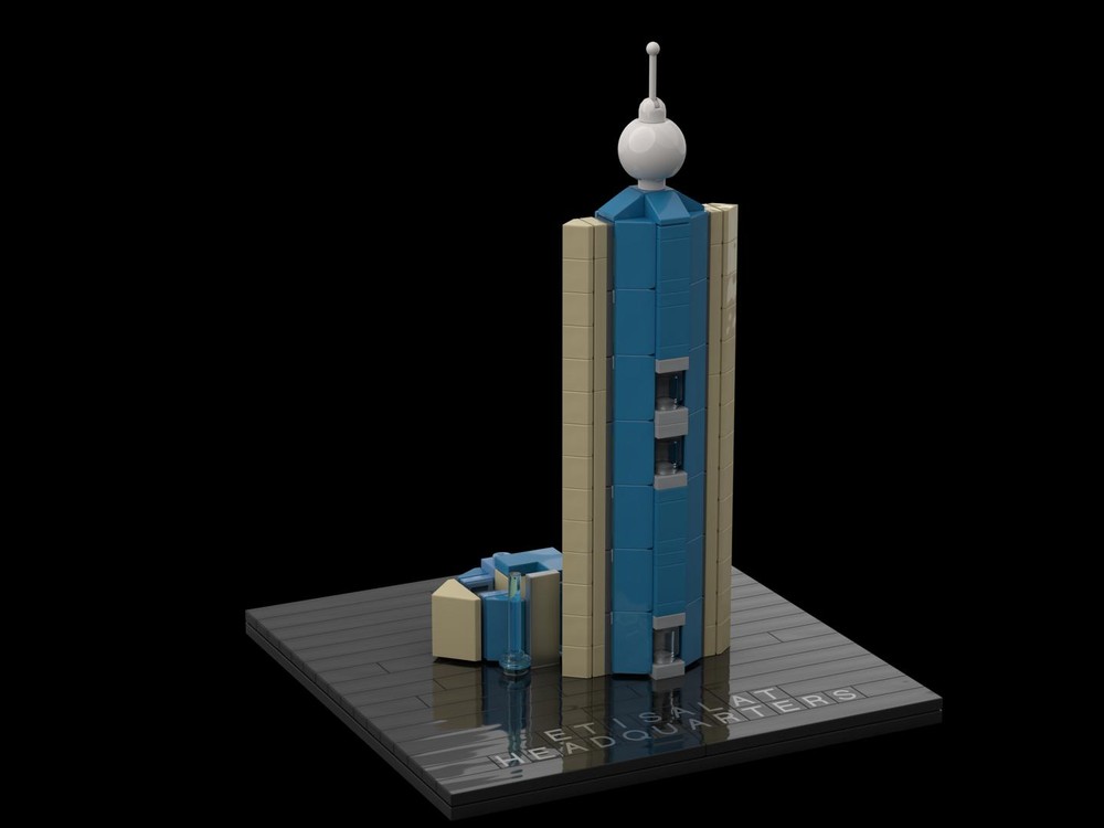 Lego Etisalat Tower Abu Dhabi