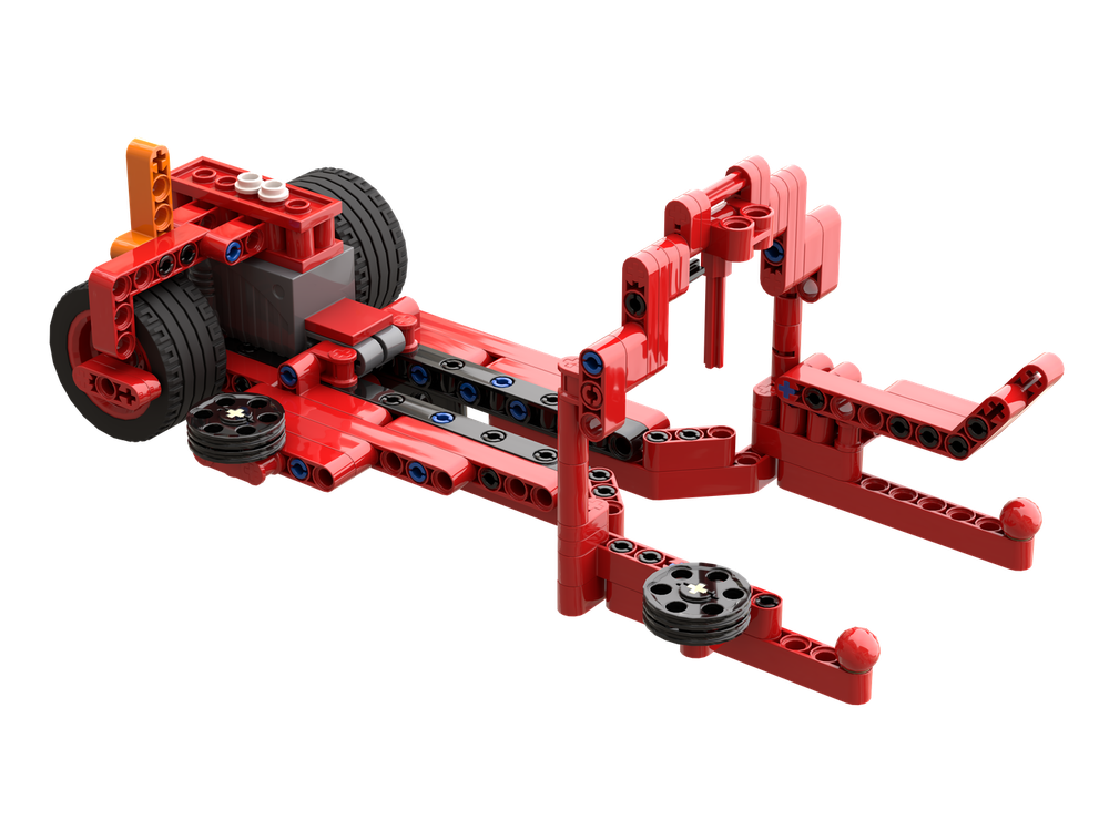 Lego High Blocks FLL Masterpiece Red Car